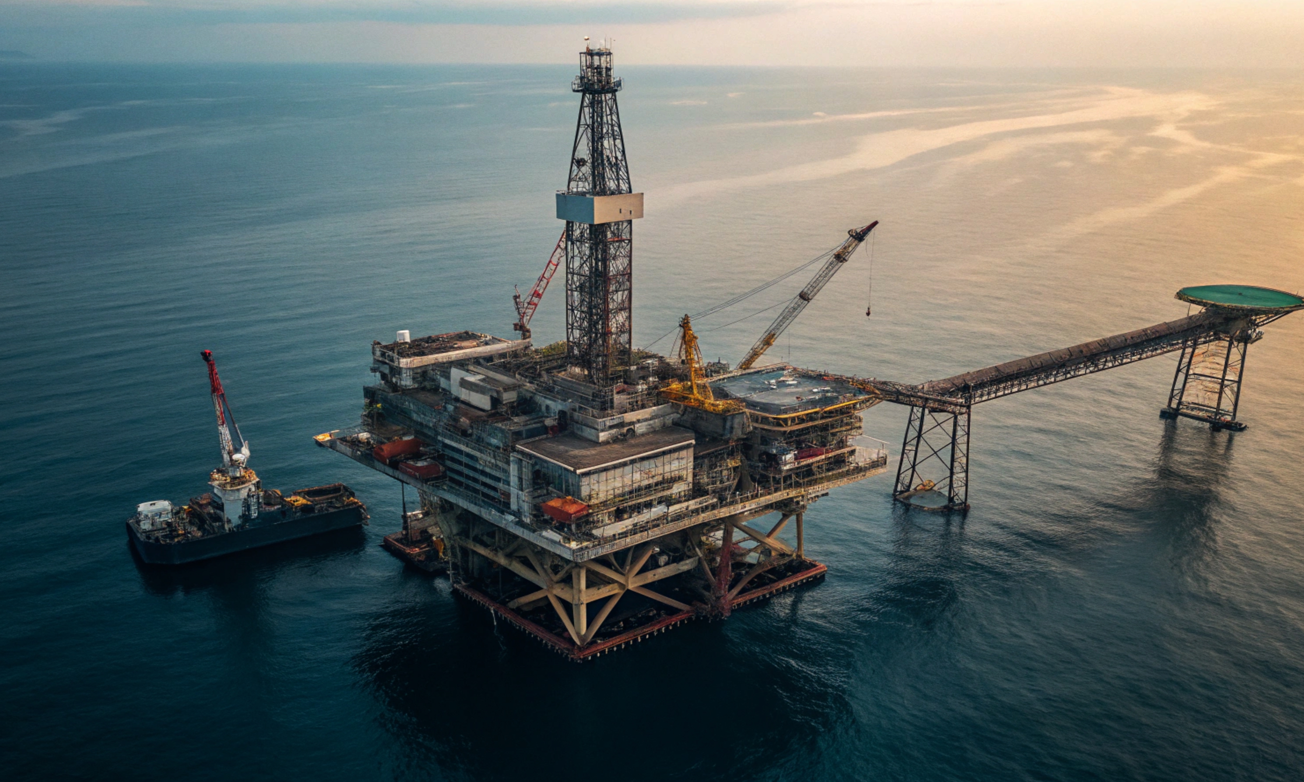 Rig crude oil industry sea gasoline drill gas ocea 2026 01 08 07 10 17 utc